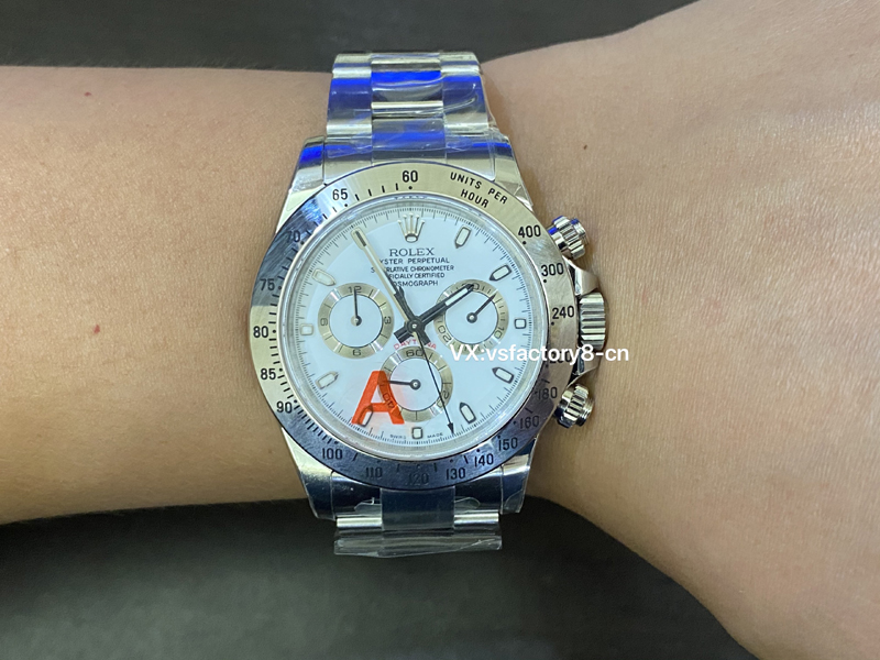 VS廠勞力士40m迪通拿白鋼迪丹東4130機芯復刻表做工品質(zhì)值不值得入手